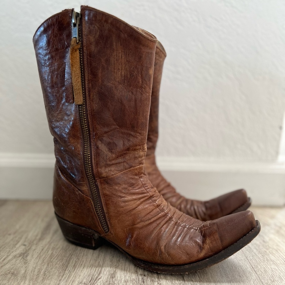 Old Gringo Brown Leather Western Boots